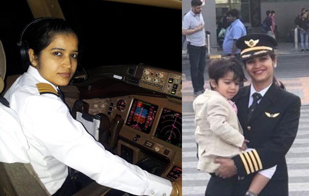 ഇറ്റലിയിൽ കുടുങ്ങിയവരെ ഇന്ത്യയിലെത്തിച്ച് വനിത പൈലറ്റ്; കൈയടിച്ച് സോഷ്യൽ മീഡിയ